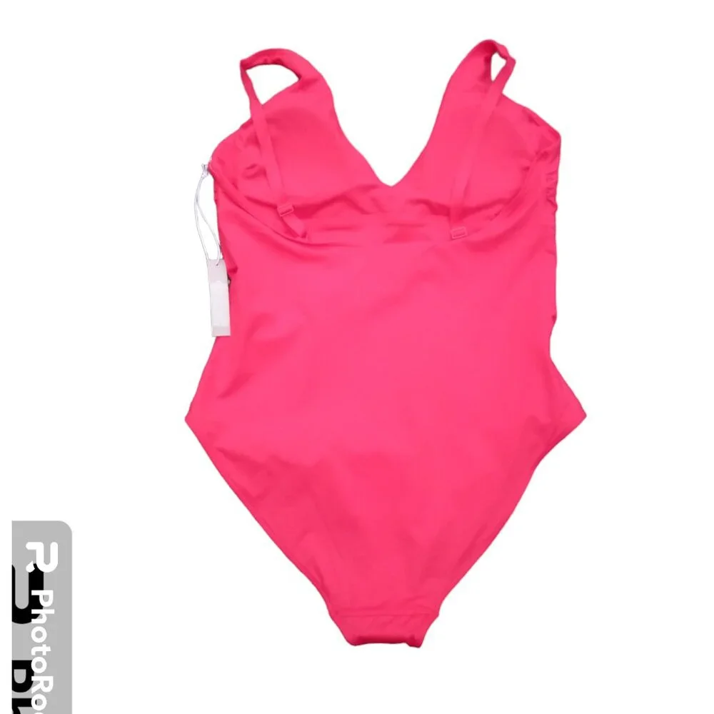 Everlane ReNew red full swim suit sz XL NEW